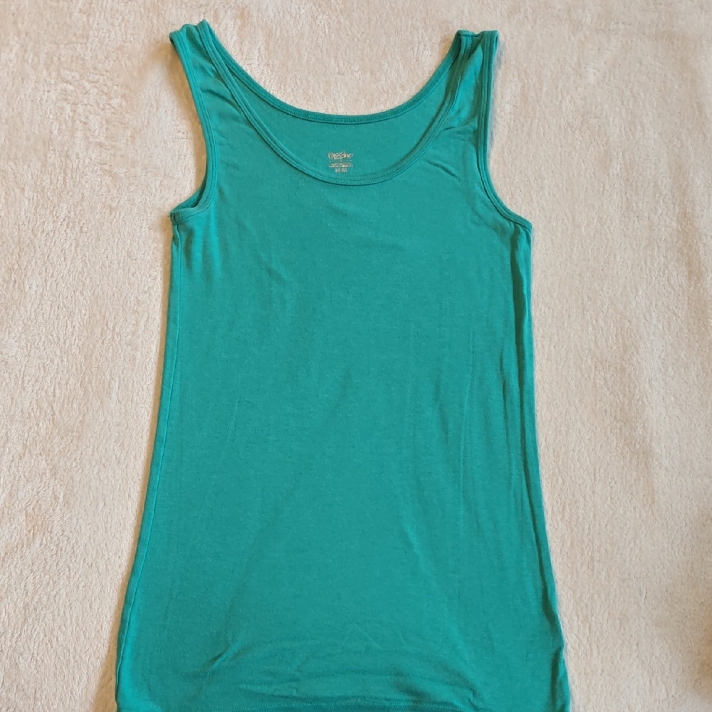 Teal Sleeveless Tank Top